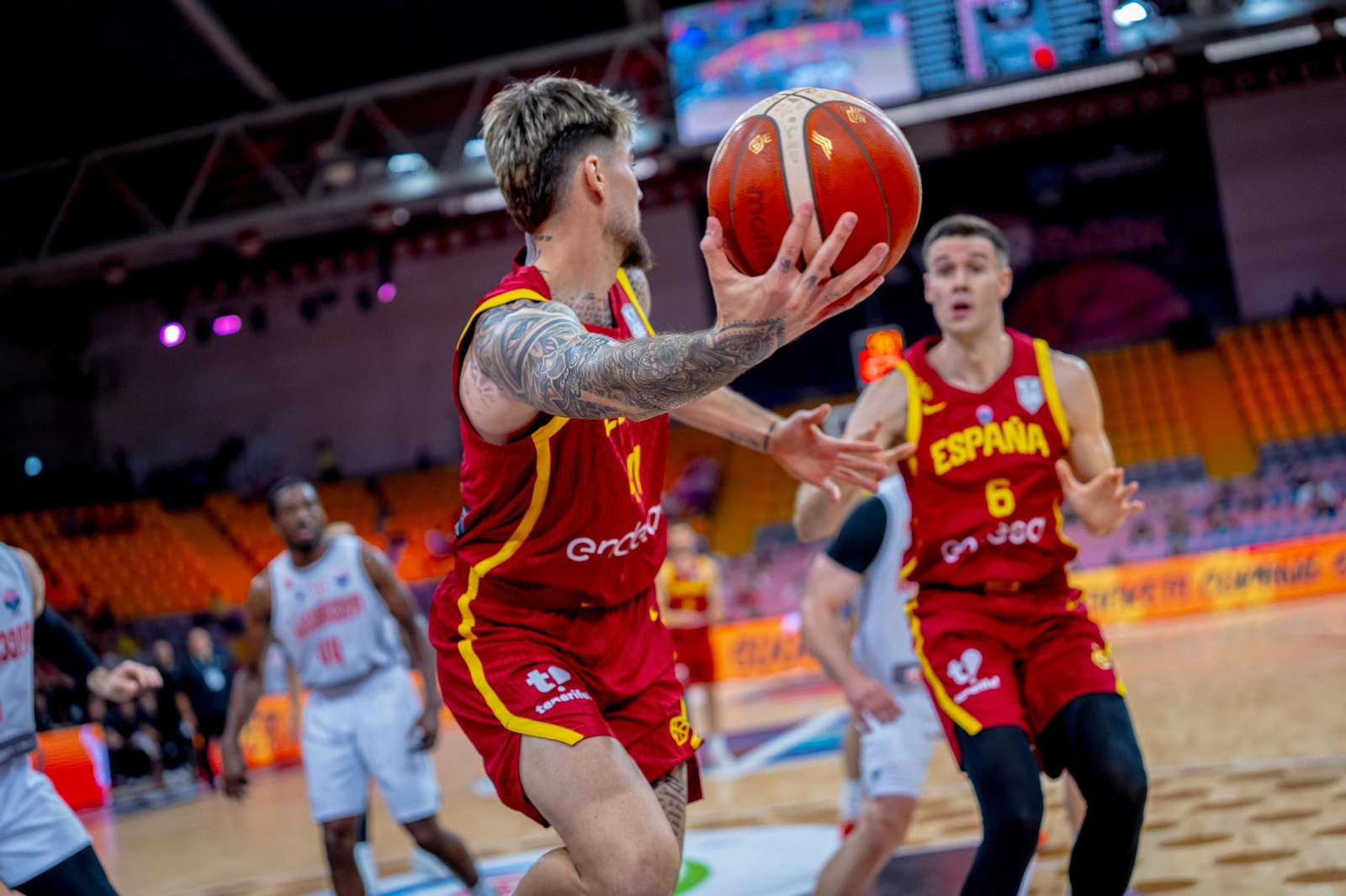 Las fotos del Georgia - España de baloncesto