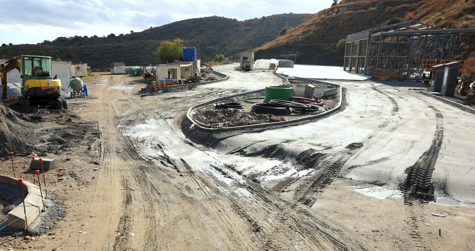 Imagen del primer punto limpio de Torrox, que abrirá en 2026