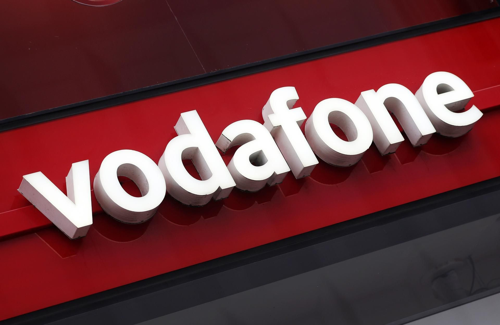 Logo de Vodafone.