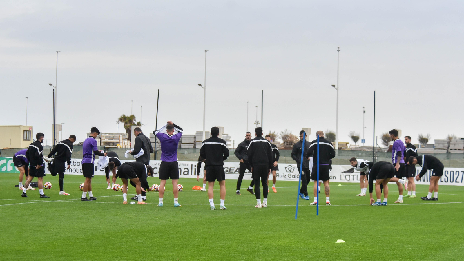 Las fotos del primer entrenamiento de Pitu y Rafa Ortiz con la Balona