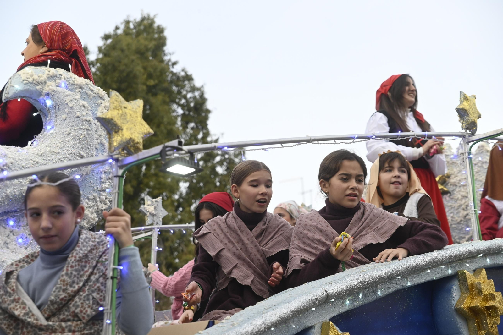 Las mejores fotos del inicio de la Cabalgata de Reyes Magos de Córdoba