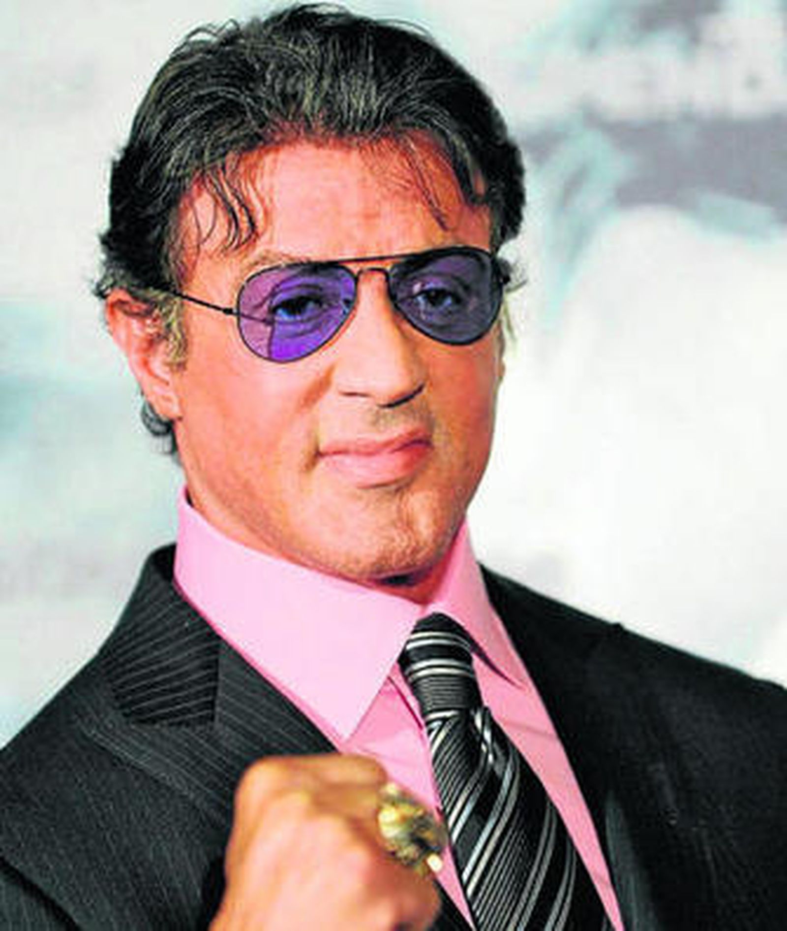 Sylvester Stallone, en la presentación de 'Los Mercenarios'.