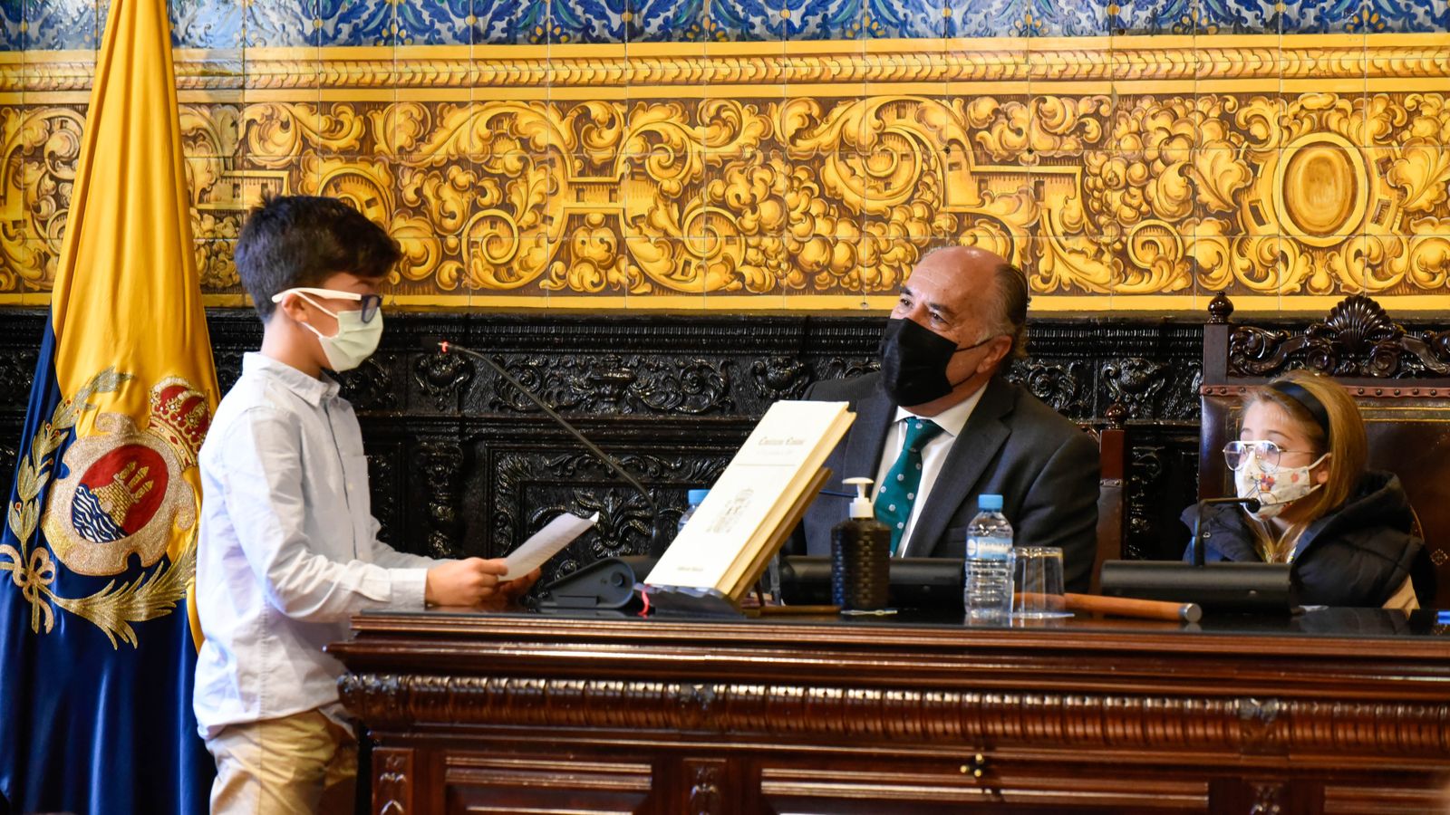 Las fotos del Pleno Infantil del Ayuntamiento de Algeciras