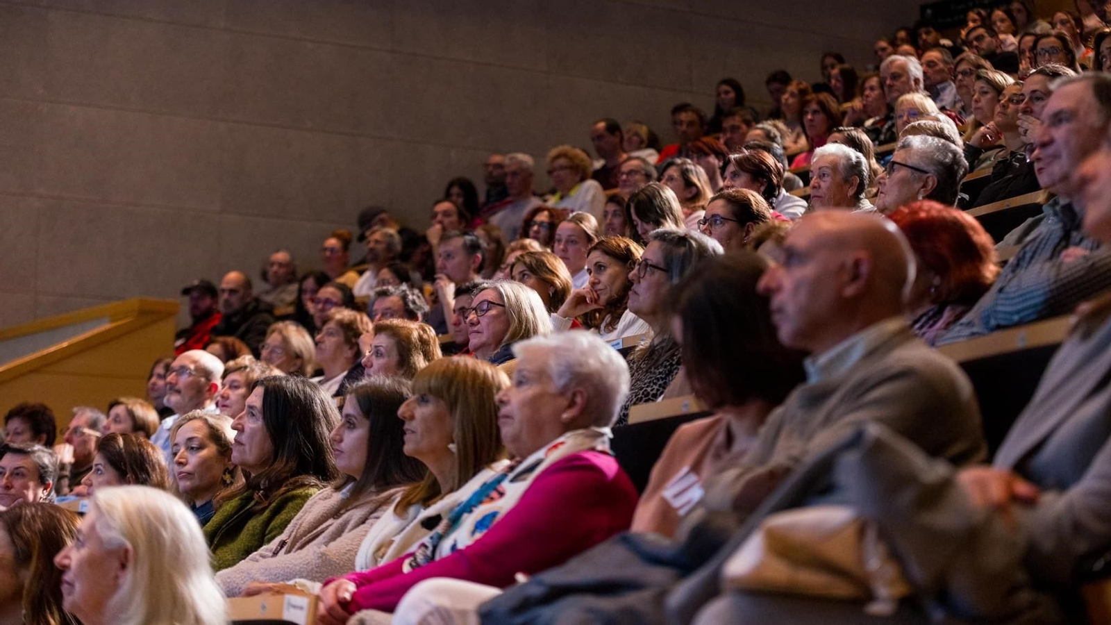 Público en el centro de congresos de San Fernando, en una actividad reciente