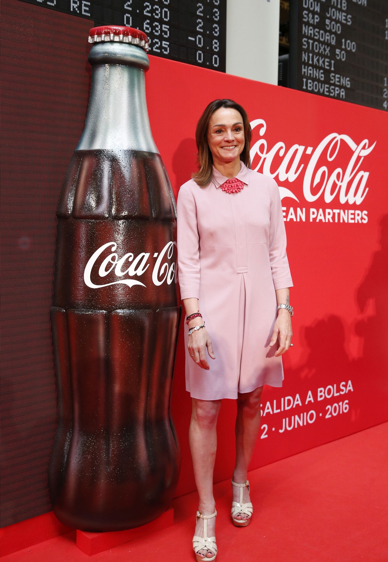 La presidenta de Coca-Cola European Partners, Sol Daurella.