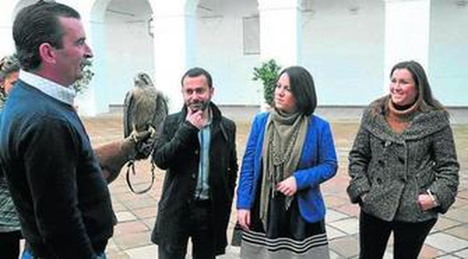 Presentación de la muestra en el Palacio de la Merced.
