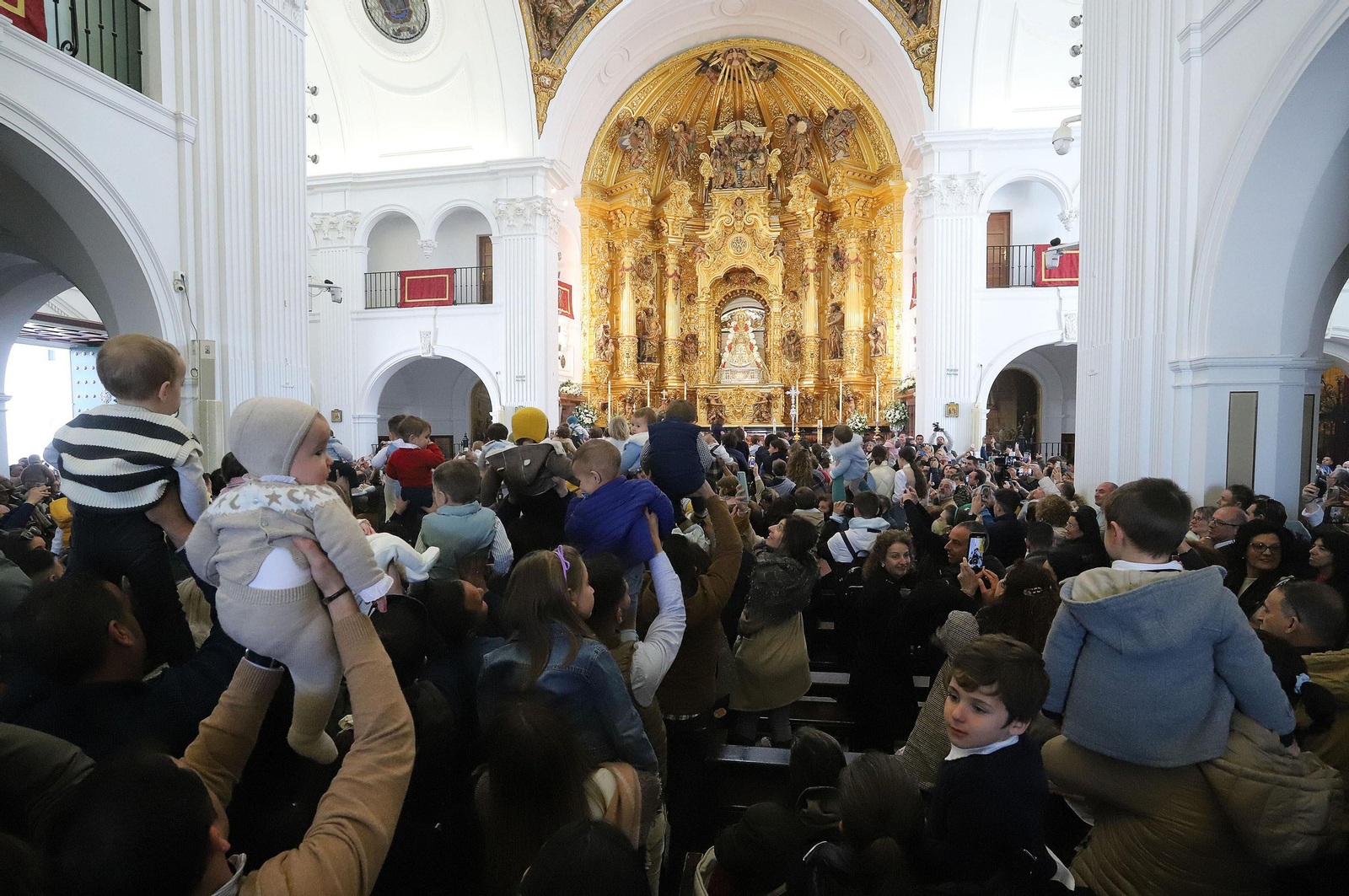 Imágenes de la celebración de la Candelaria en El Rocío