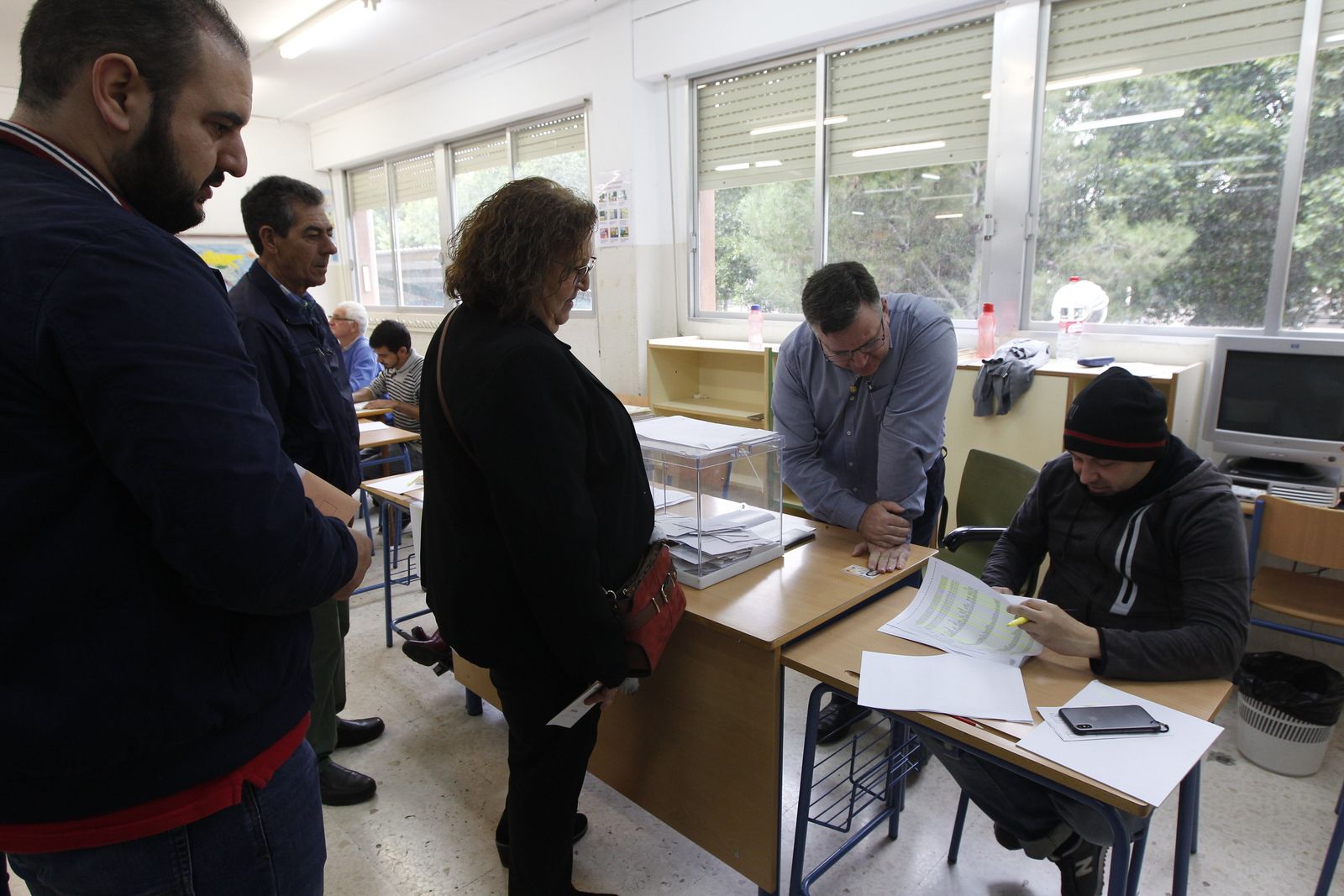 Así están votando los almerienses este 10N