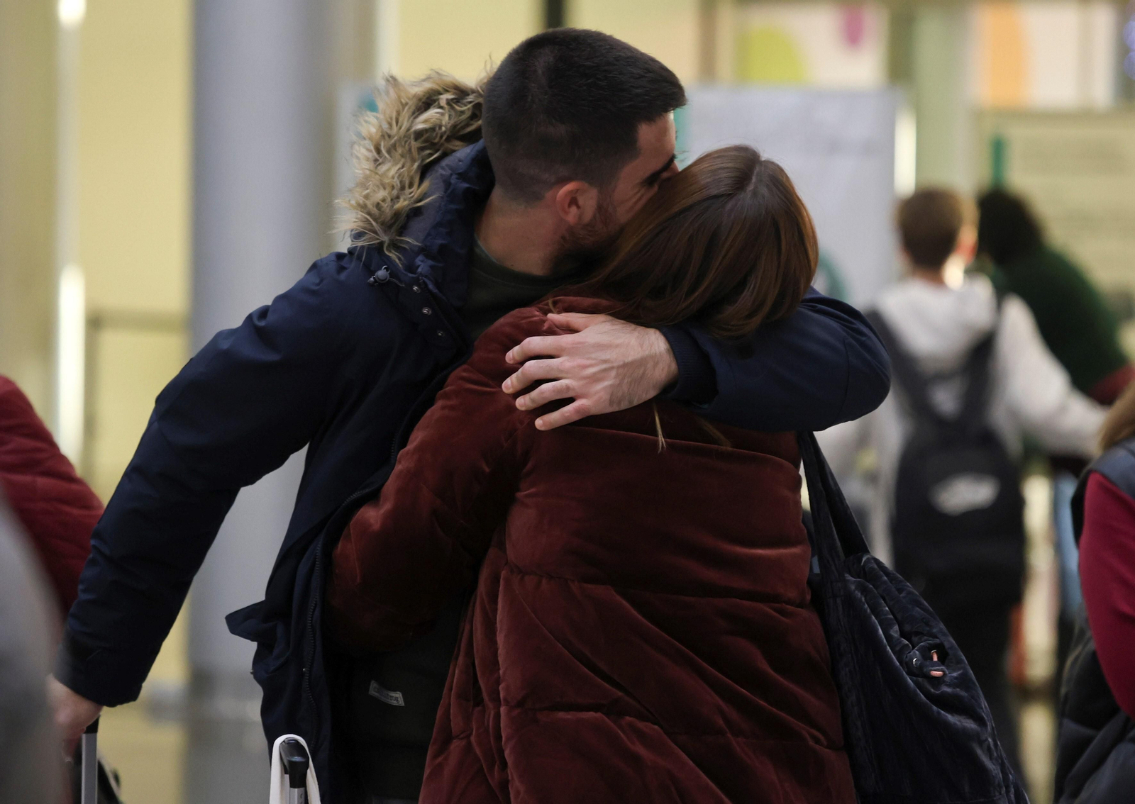 Reencuentros por Navidad en Málaga (fotos)