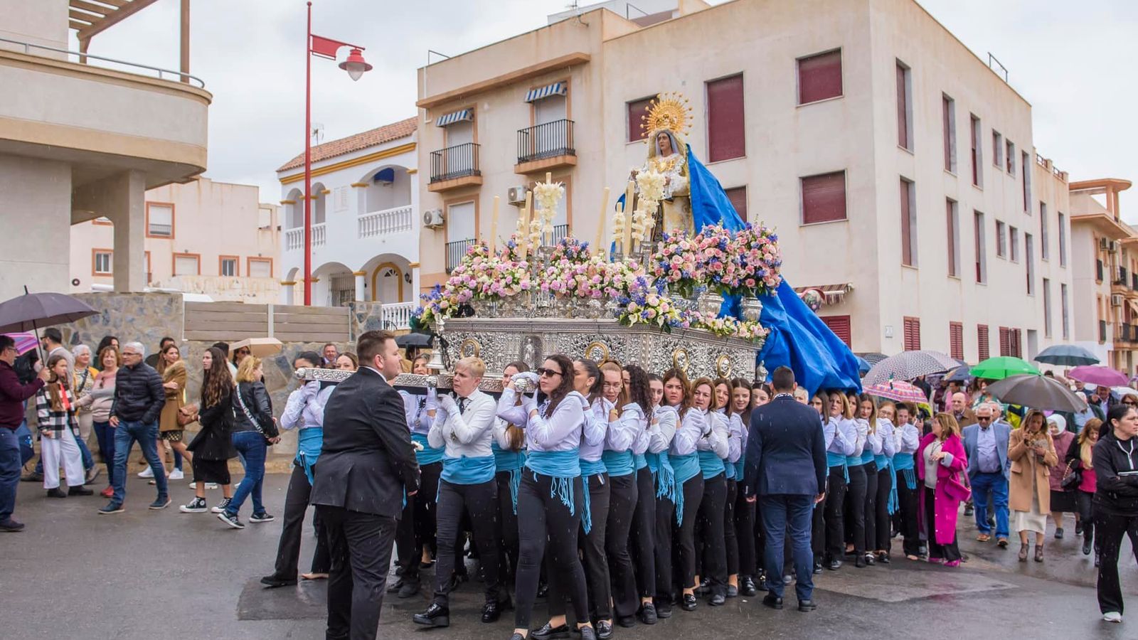 Procesión del Domingo de Resurrección en Carboneras.