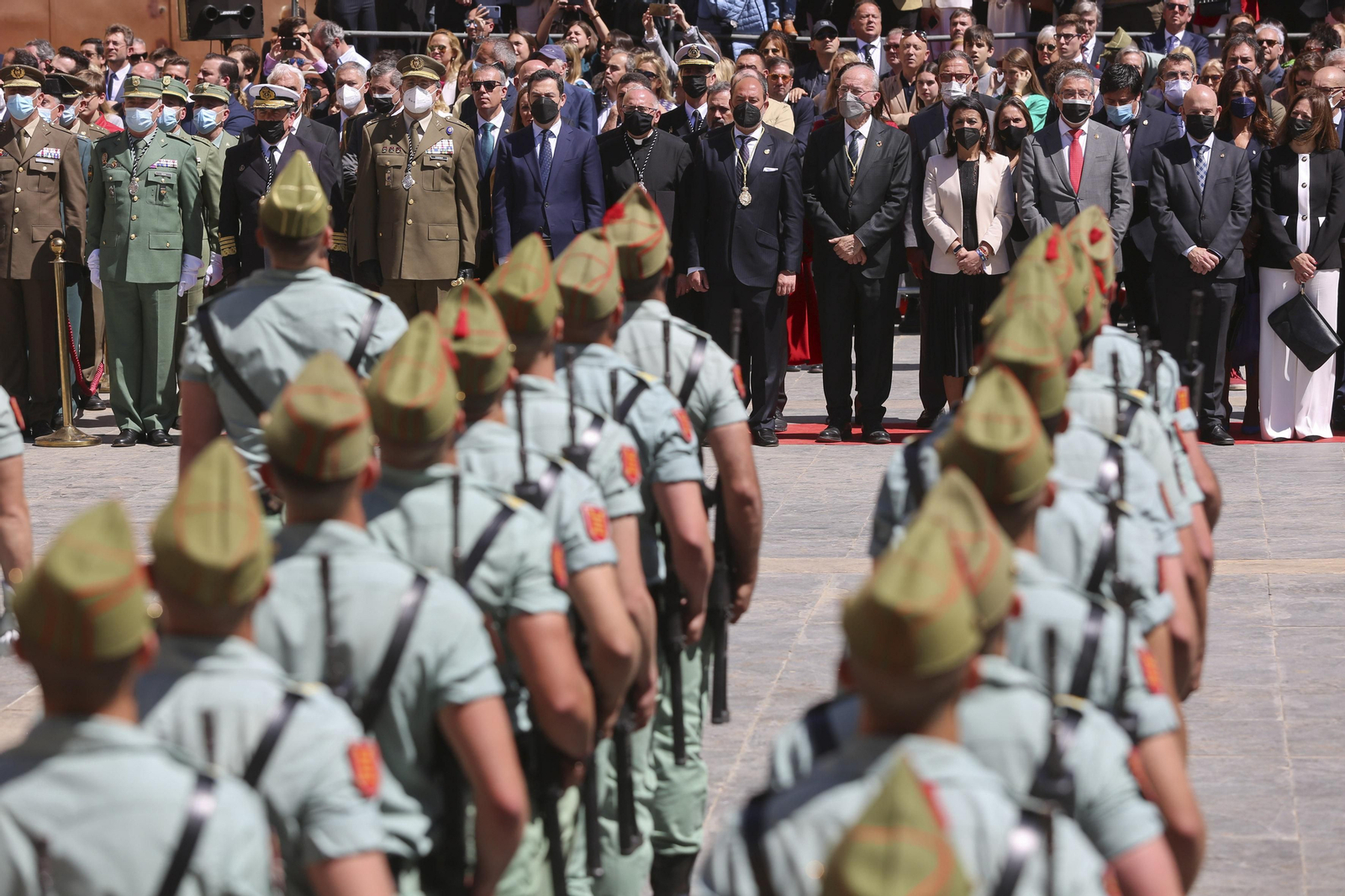 Las fotos de la Legión, en el Jueves Santo de Málaga