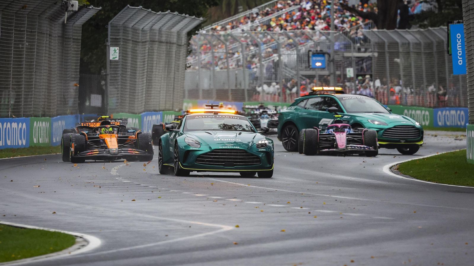 Los fotos del arranque de la Fórmula 1 en Melbourne