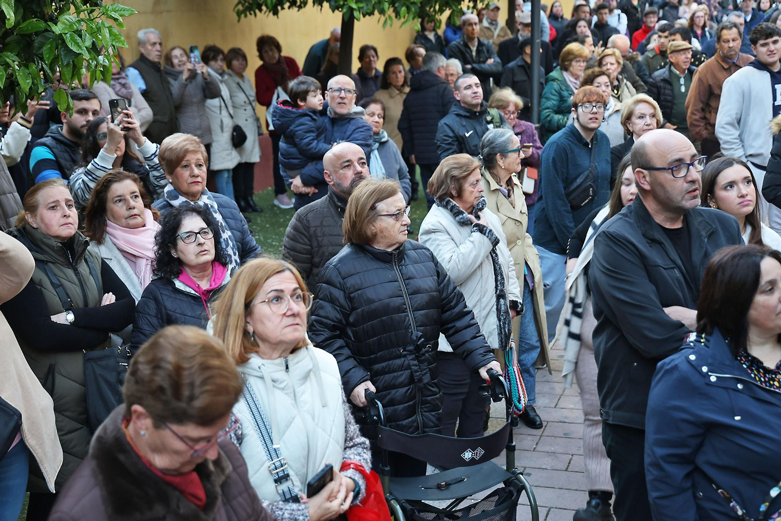 Imágenes del Vía Crucis del Consejo de Cofradías y Hermandades de Huelva