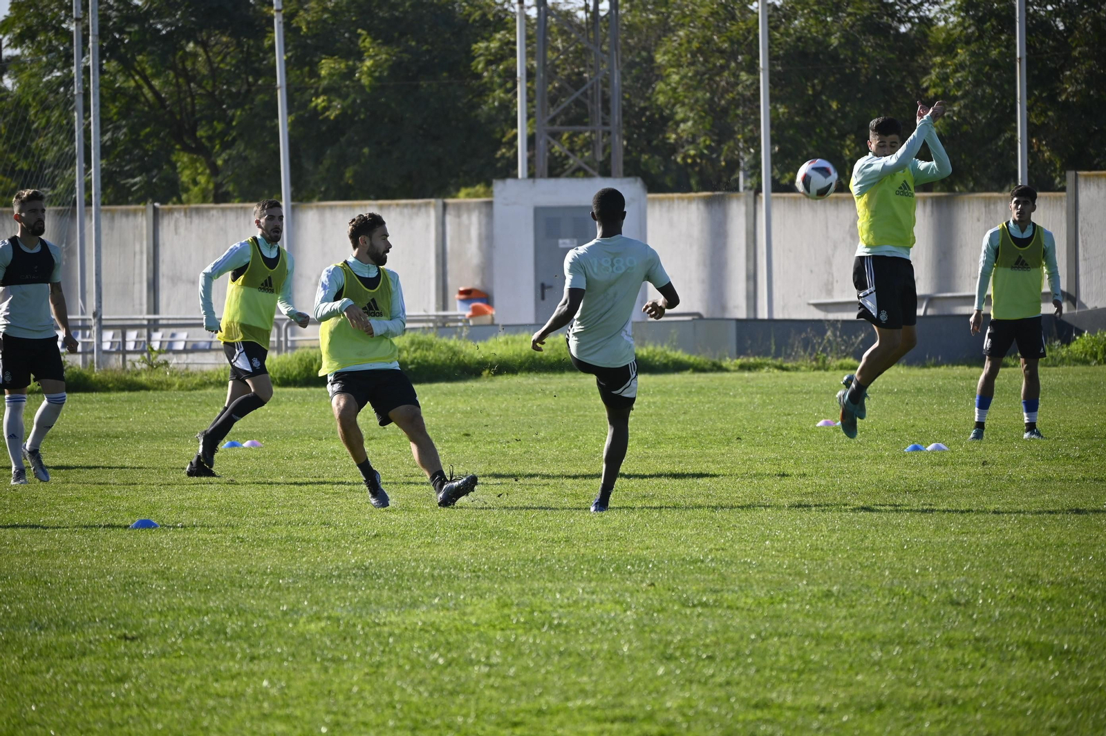Vuelta a los entrenamientos del Recre