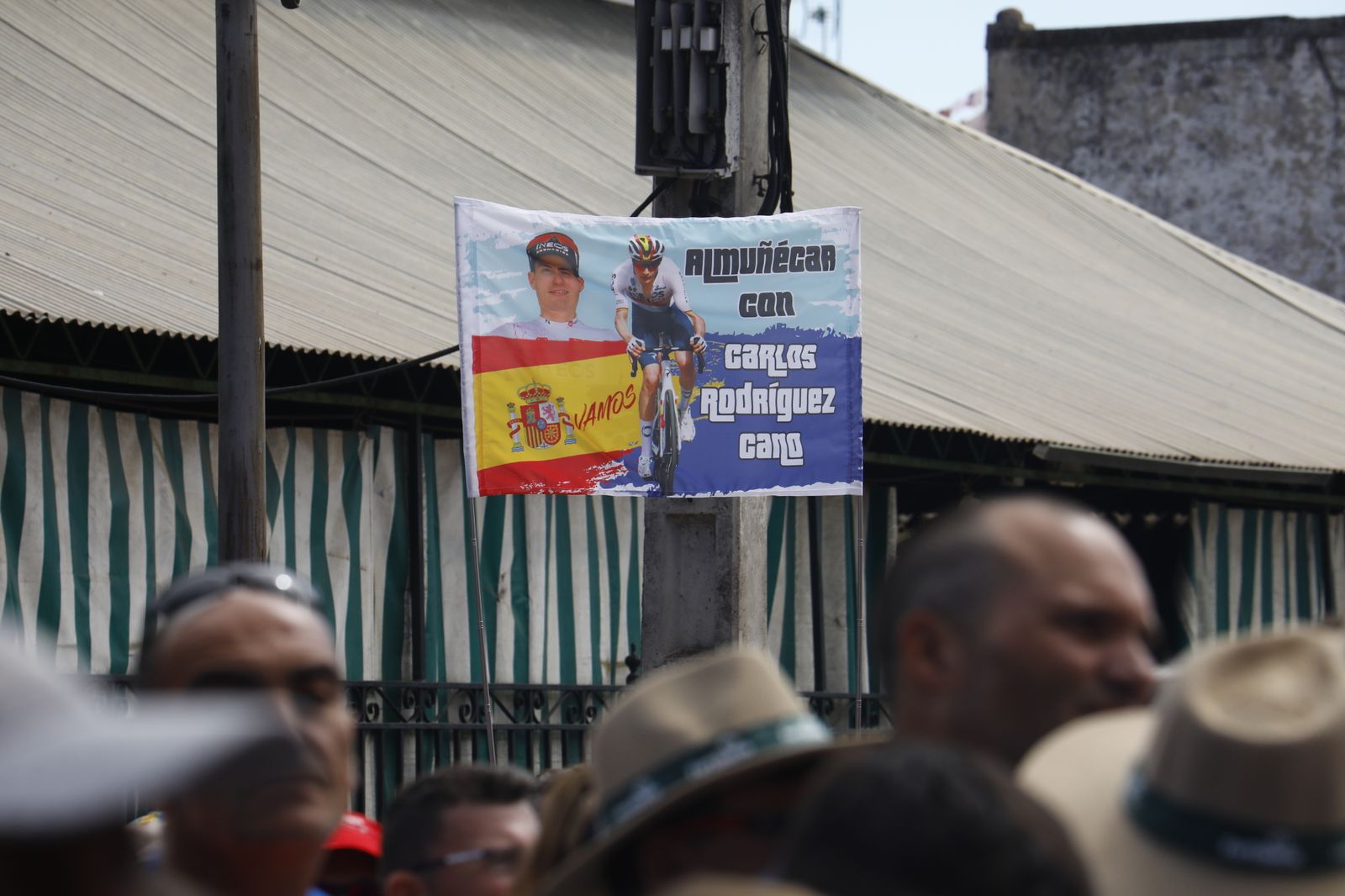 Montoro vibra con la salida de etapa de La Vuelta, en imágenes