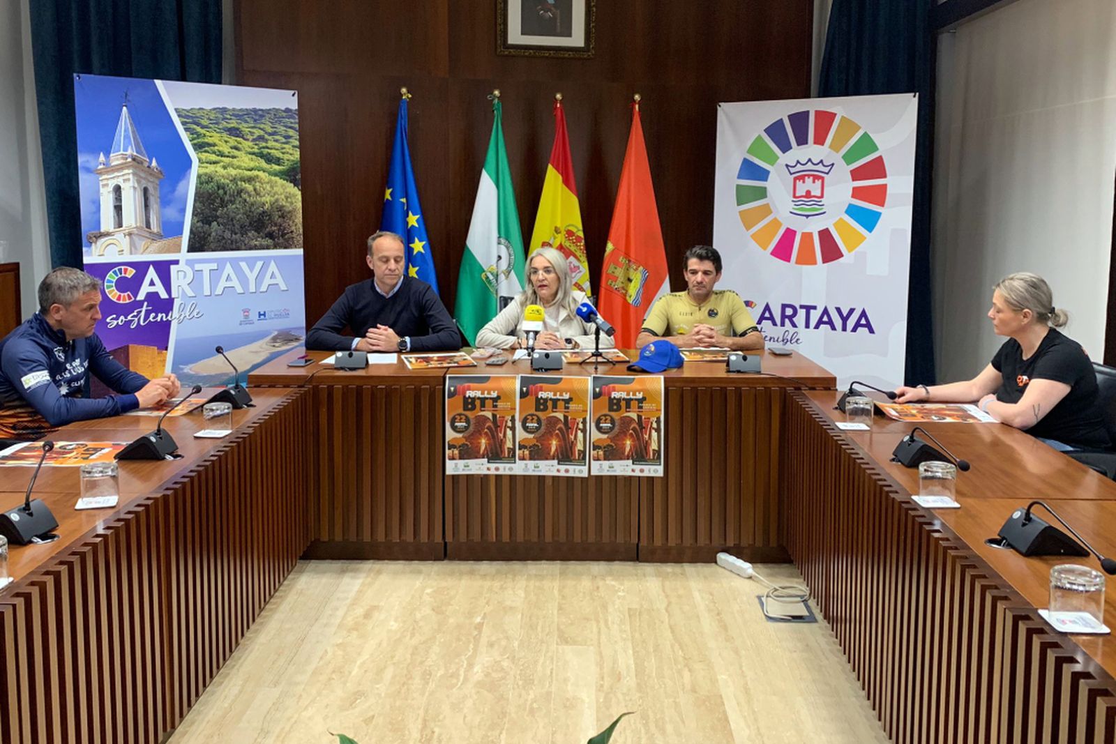 Presentación de la prueba en Cartaya.