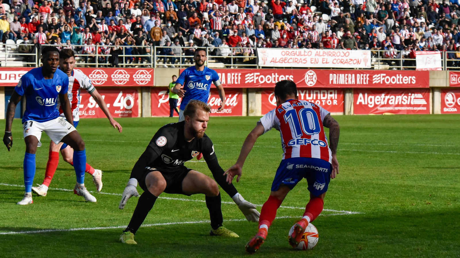Las mejores fotos del Algeciras CF - Linares Deportivo