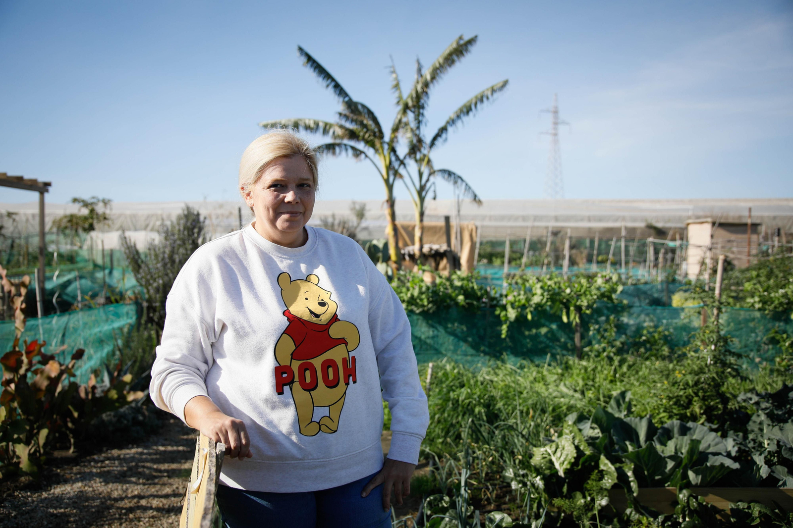 Imágenes del huerto urbano de La Cañada