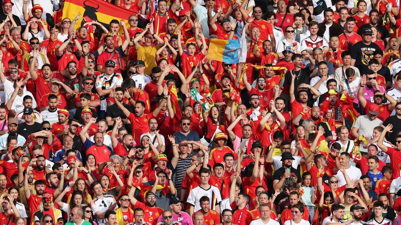 Las mejores fotos del España - Alemania