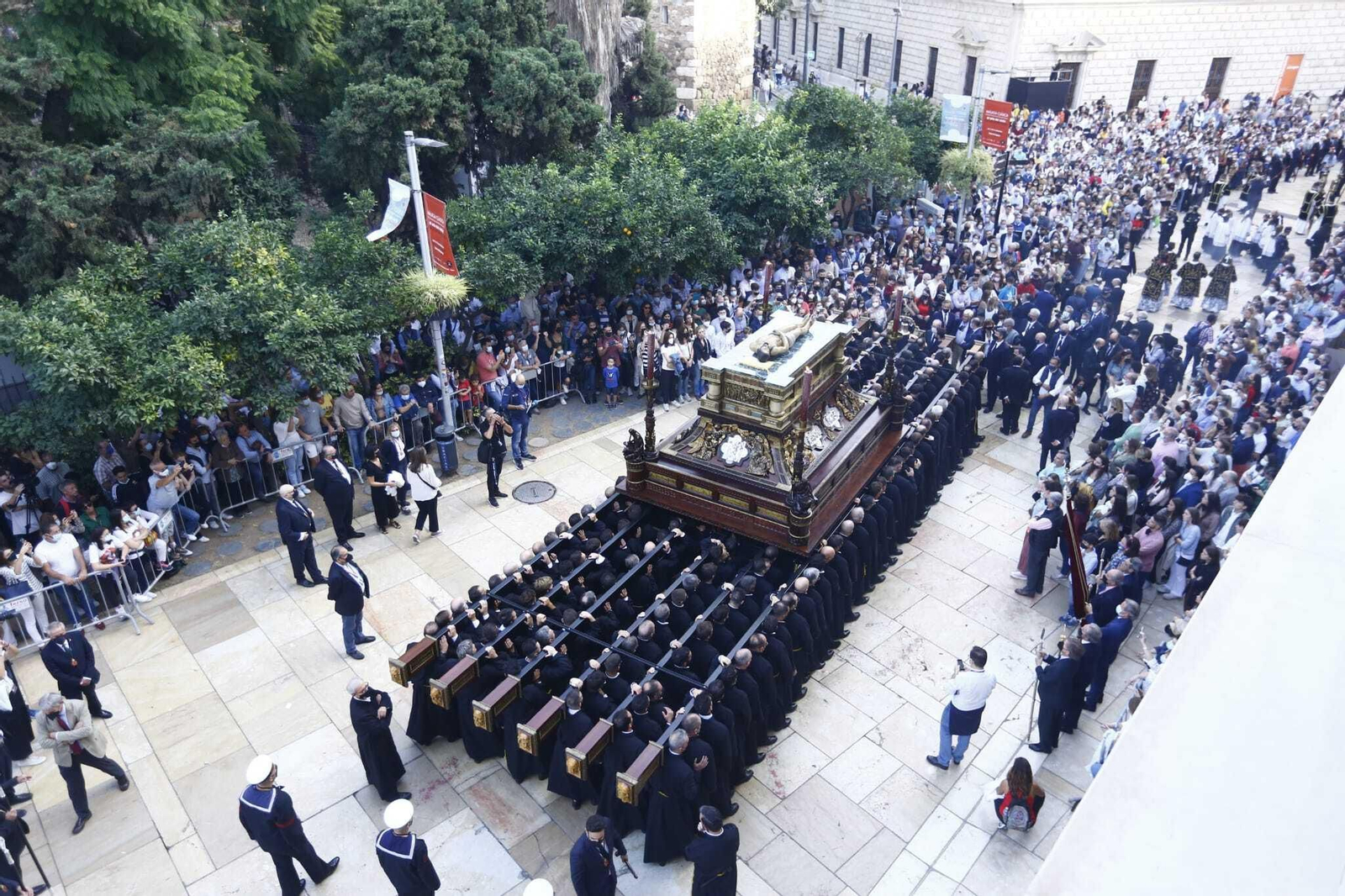 Las fotos de Sepulcro en la procesión Magna de Málaga