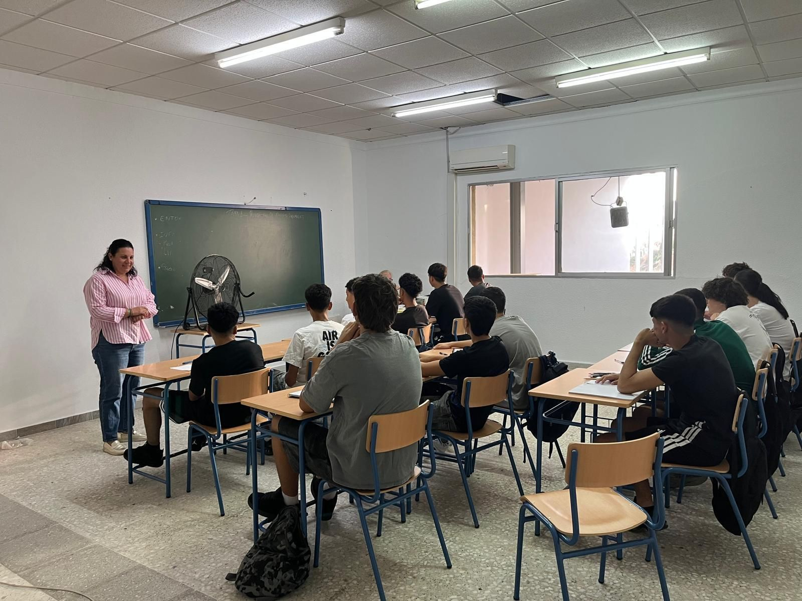 Nuevas aulas de FP en los bajos de la Plaza de Abastos.