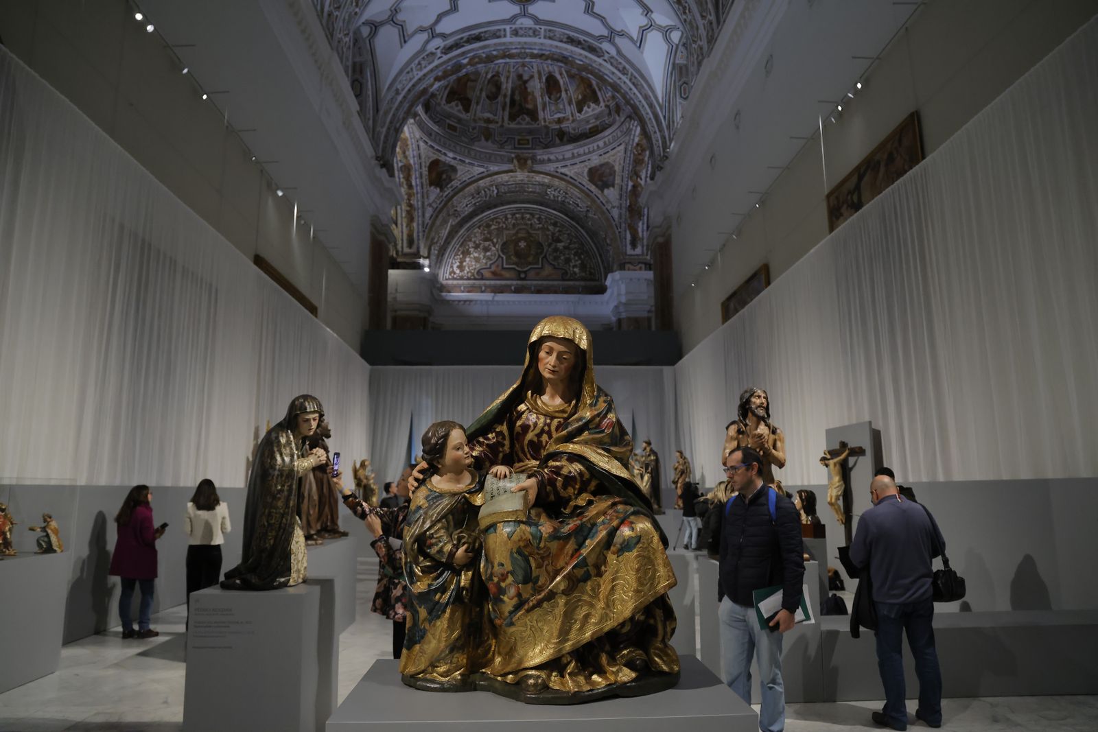 Las fotos de la muestra antológica sobre el escultor Pedro Roldán