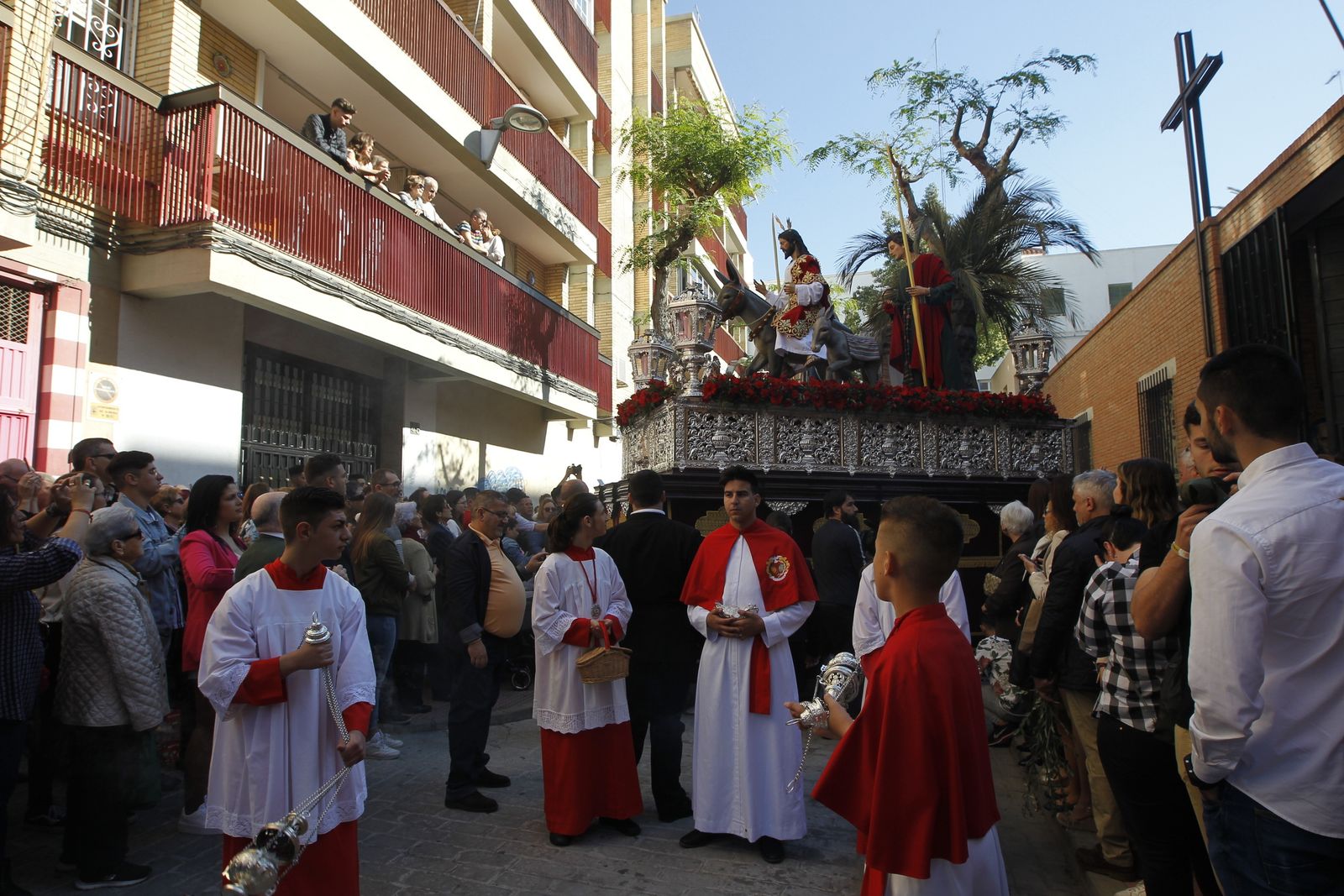 Imágenes Procesión de la Borriquita de Almería capital. Semana Santa 2019