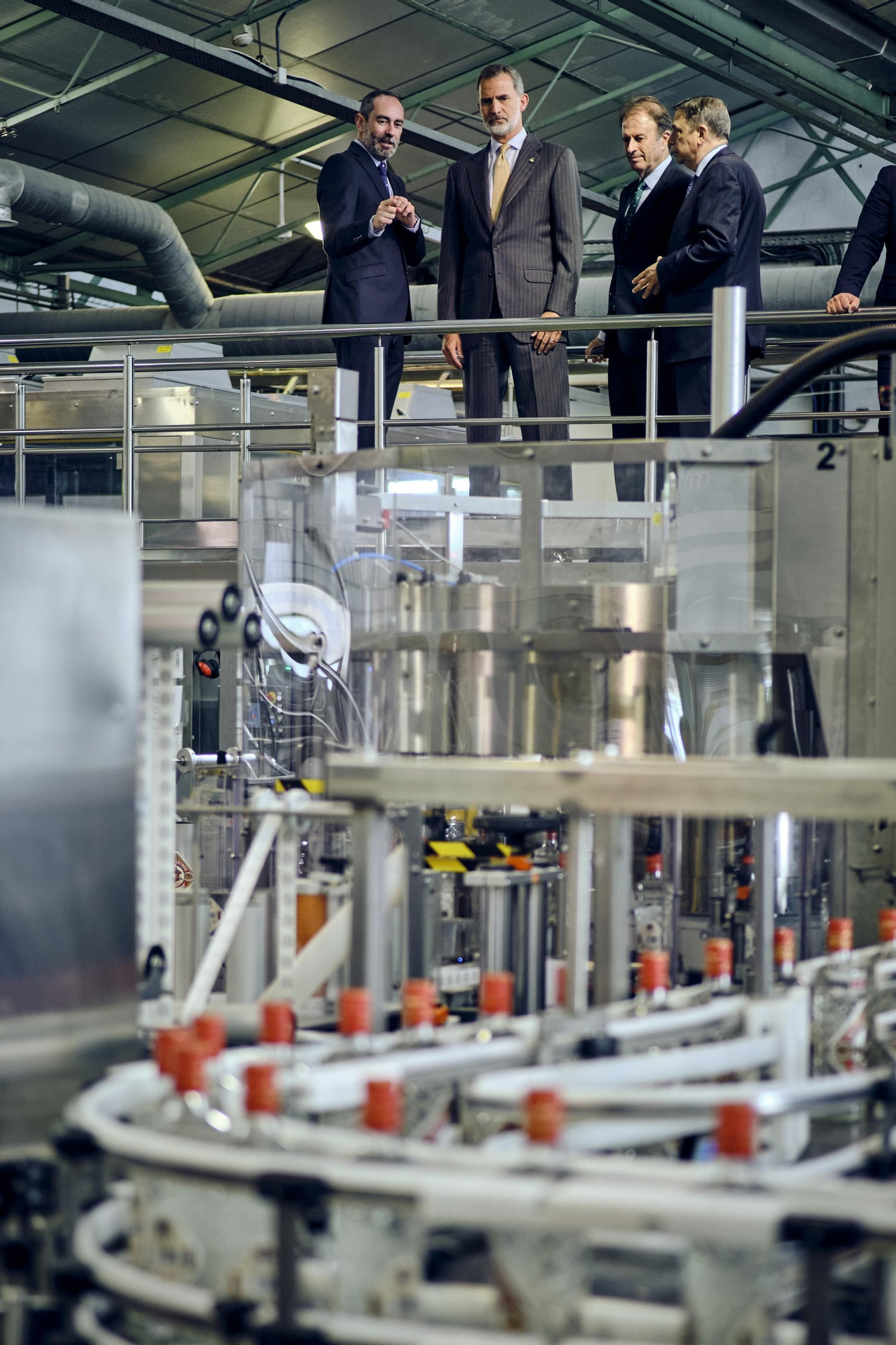 Visita del Rey Felipe VI a El Puerto por el 250º aniversario de Osborne