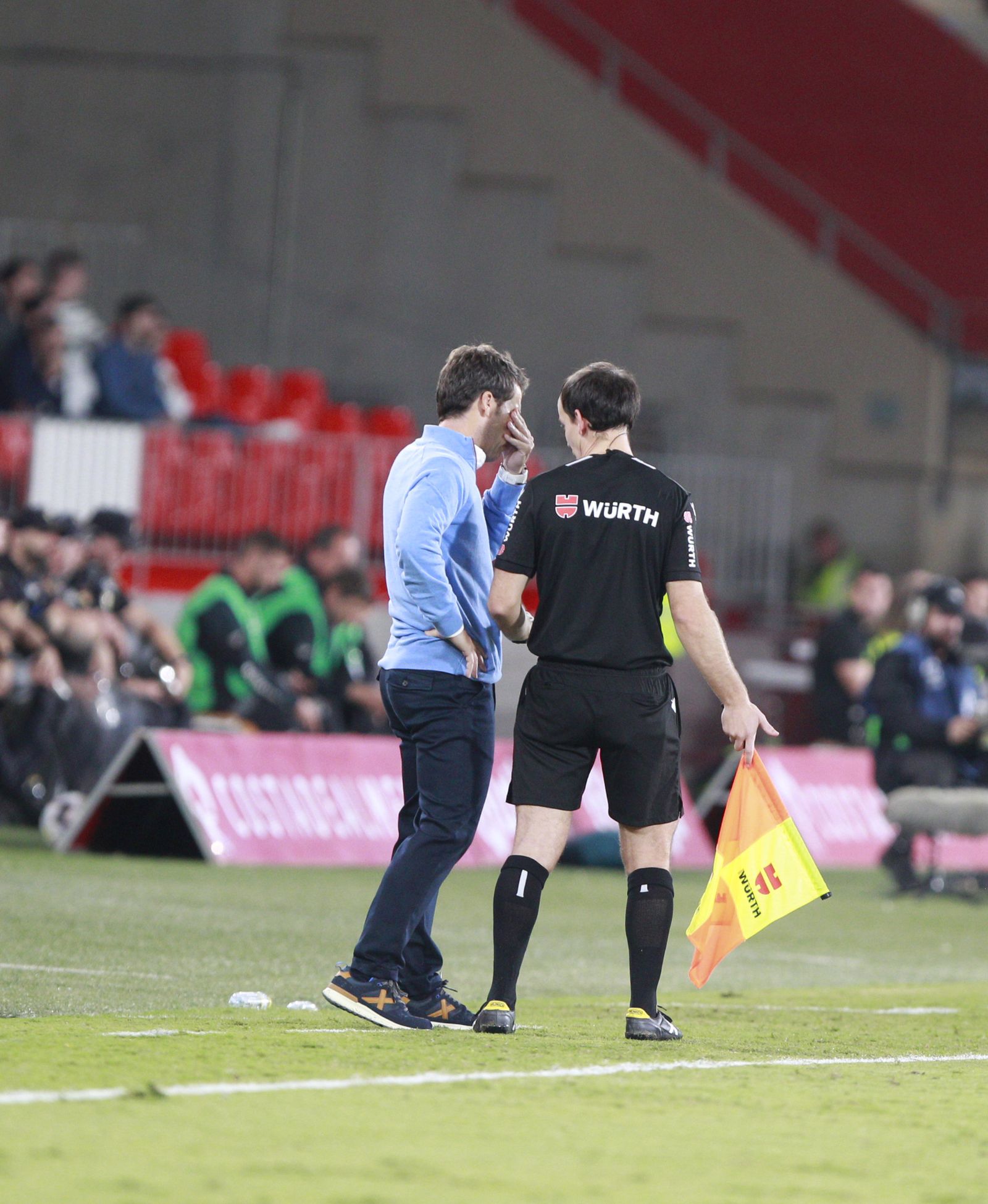 Imágenes del partido de fútbol U.D. Almería-Getafe C.F.