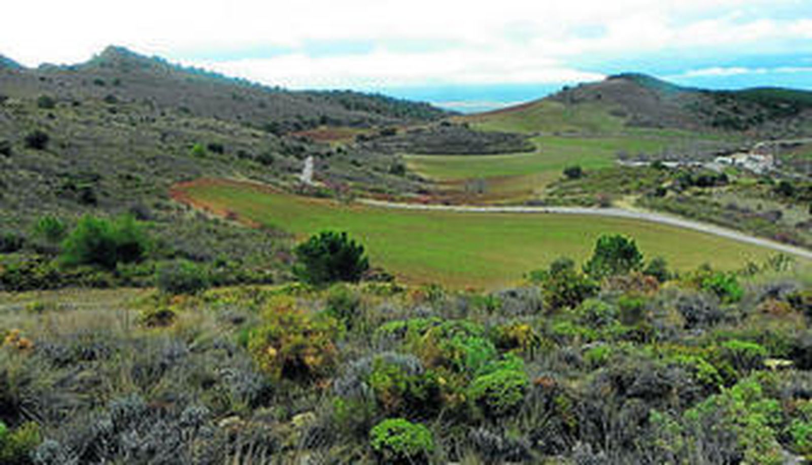 Panorámica del entorno de la Fuente del Hervidero.