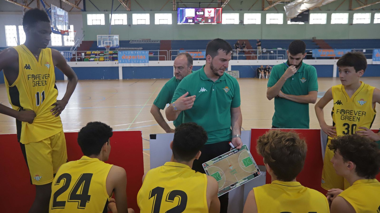 Fotos de las semifinales del Campeonato de Andalucía infantil masculino de La Línea