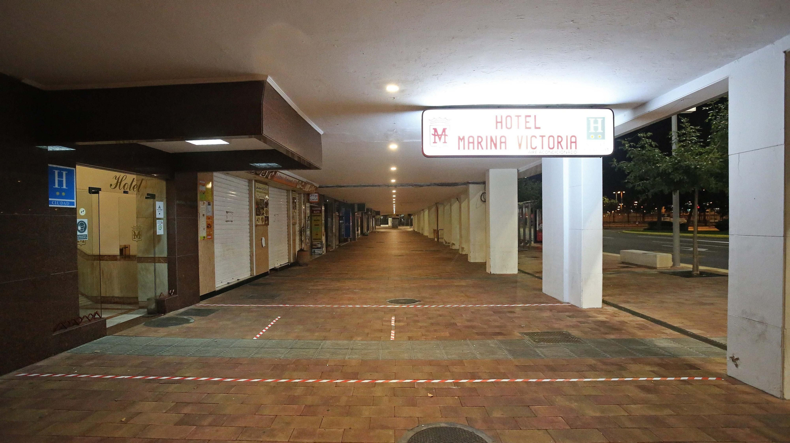 Toque de queda en Algeciras