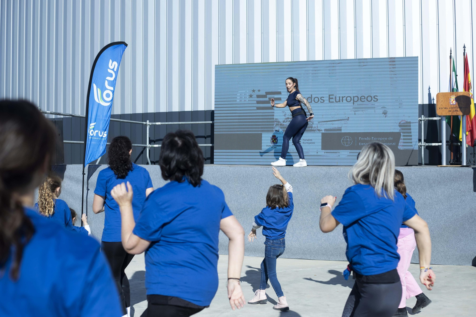 Así ha sido la jornada festiva en la rambla del deporte