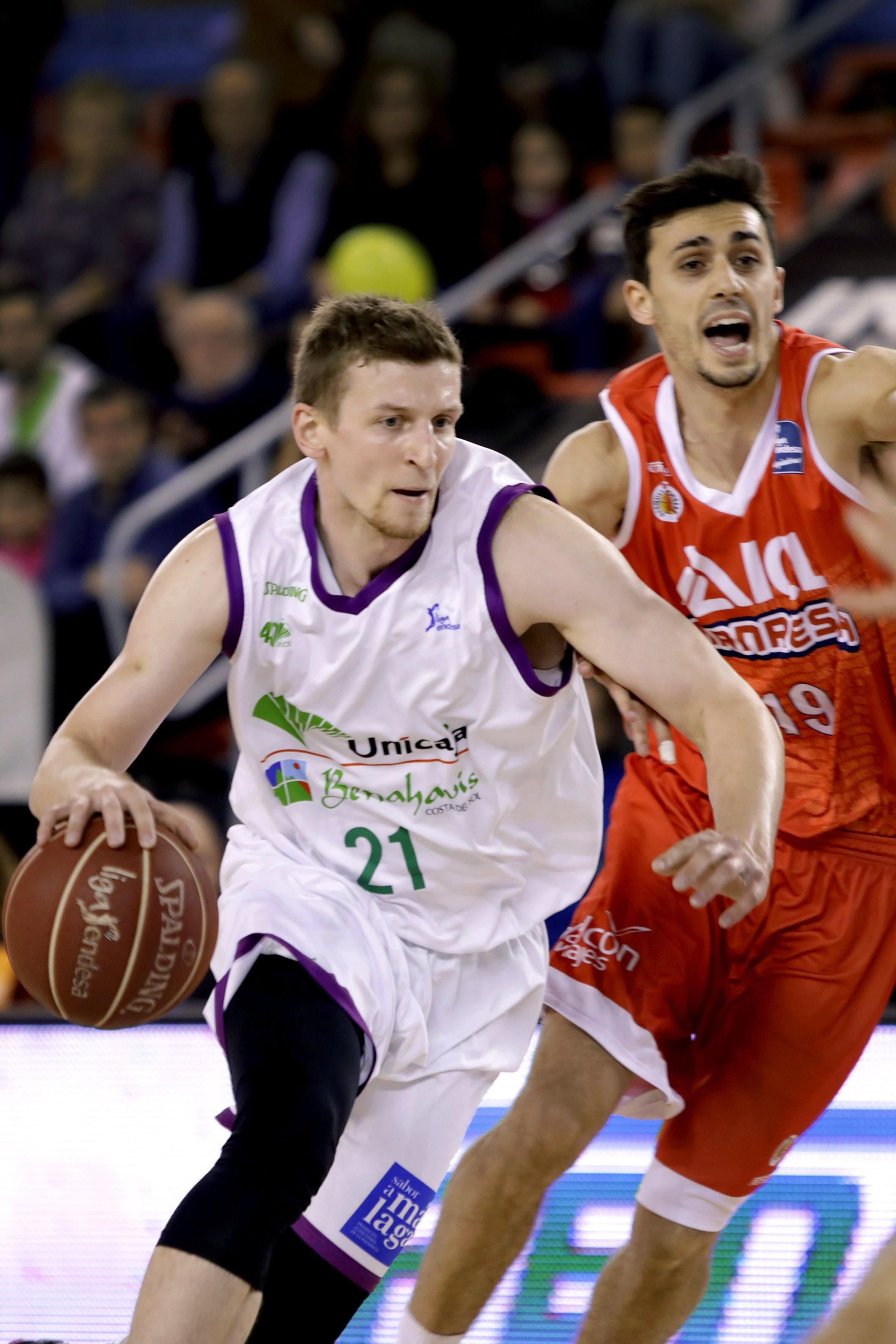 Los cinco años de Adam Waczynski en el Unicaja, en fotos