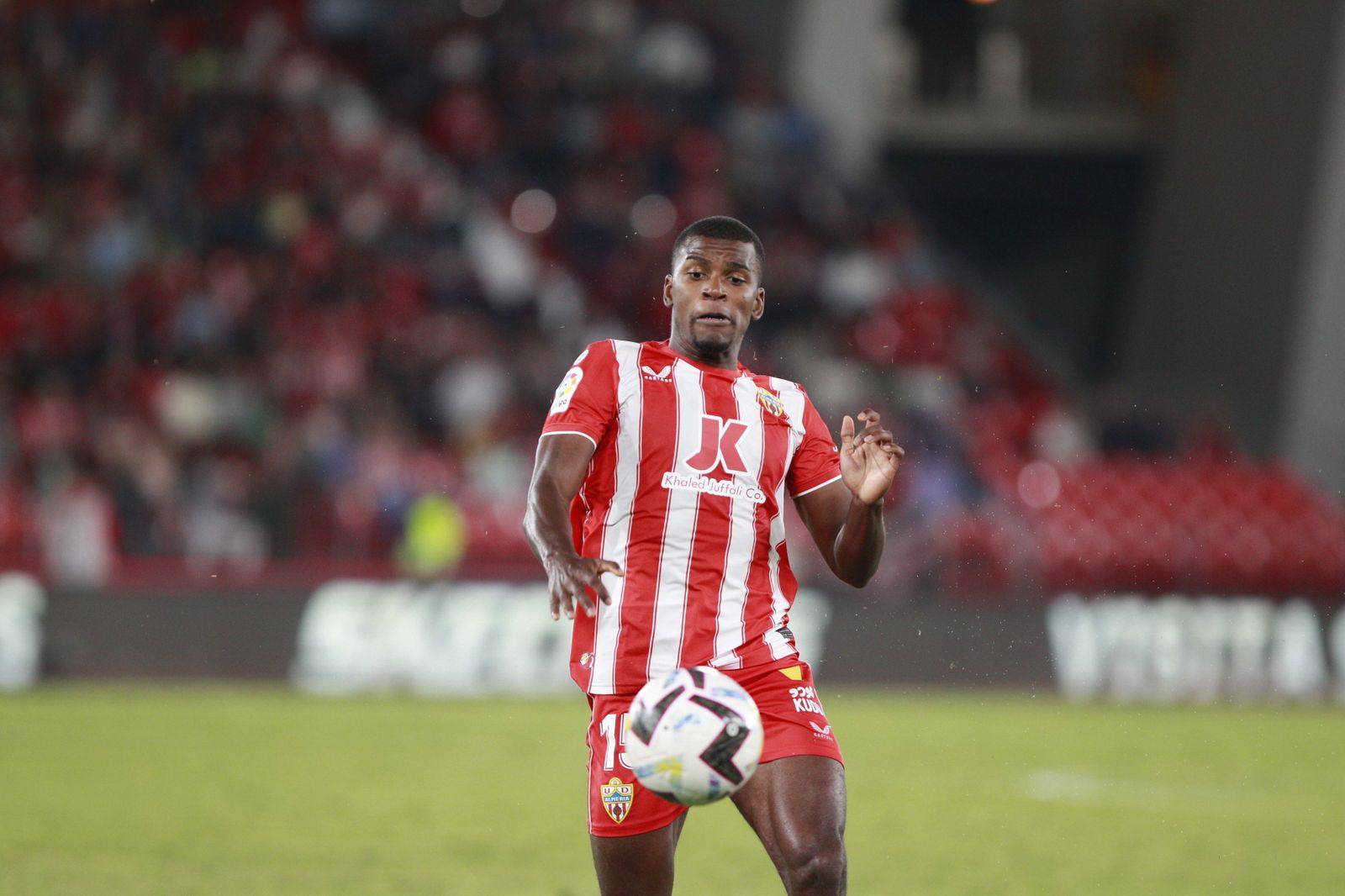 Imágenes del partido de fútbol U.D. Almería-Getafe C.F.