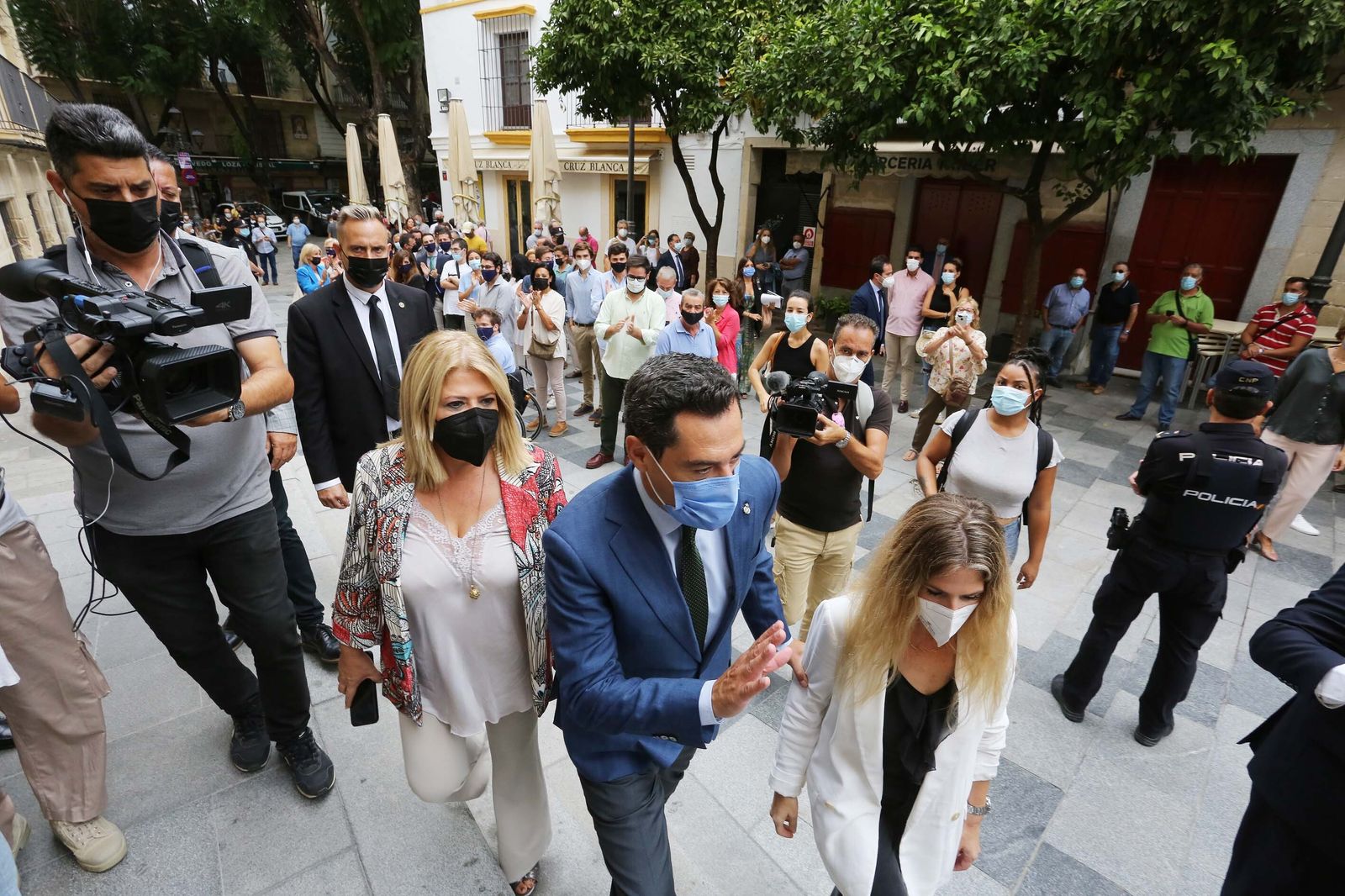 Visita institucional de Juanma Moreno Bonilla a Jerez