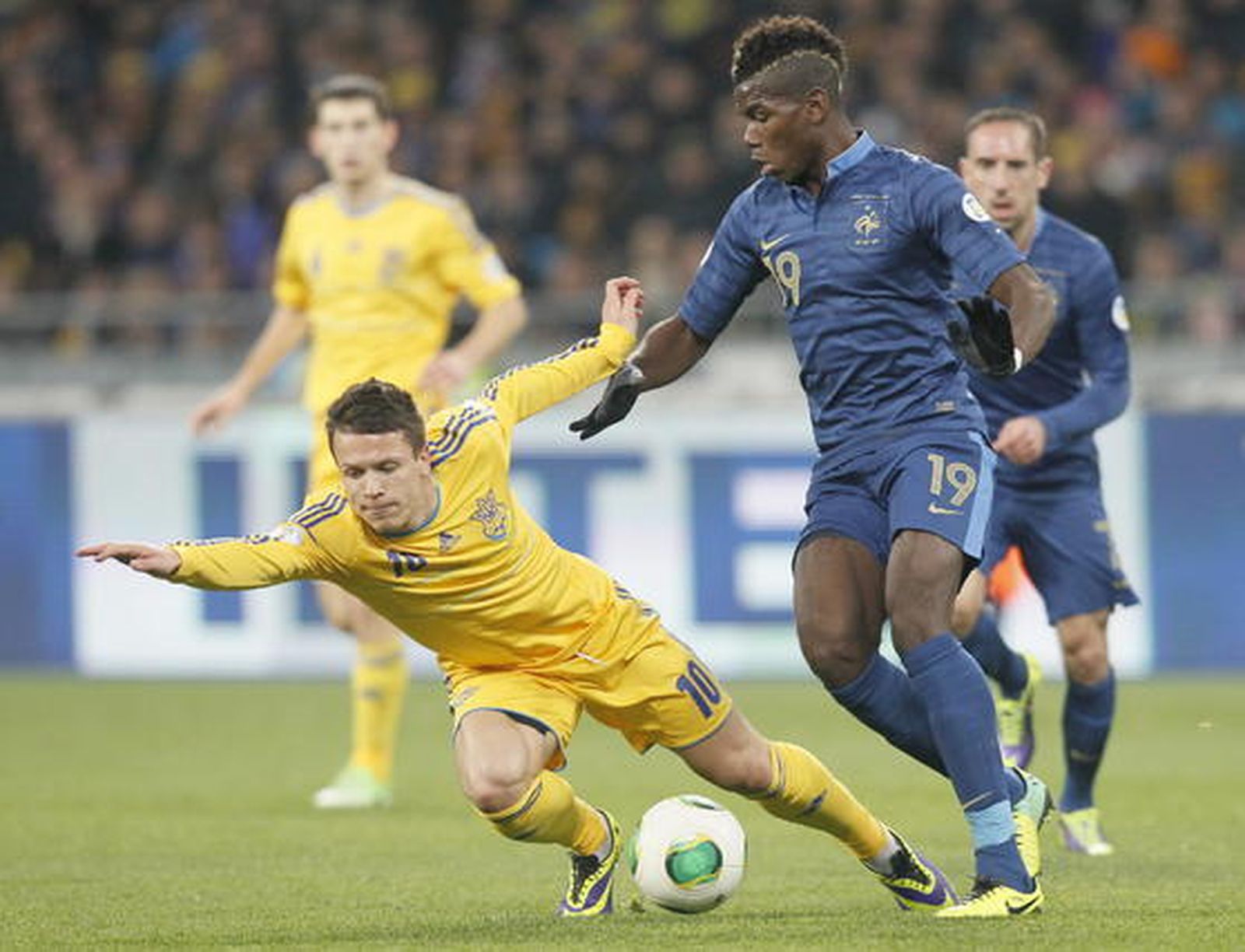 Ucrania-Francia  Foto: EFE