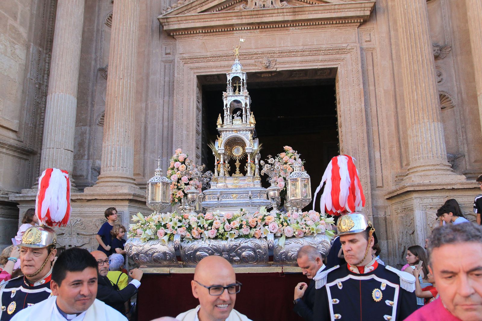 Las imágenes de la procesión del Corpus en Almería