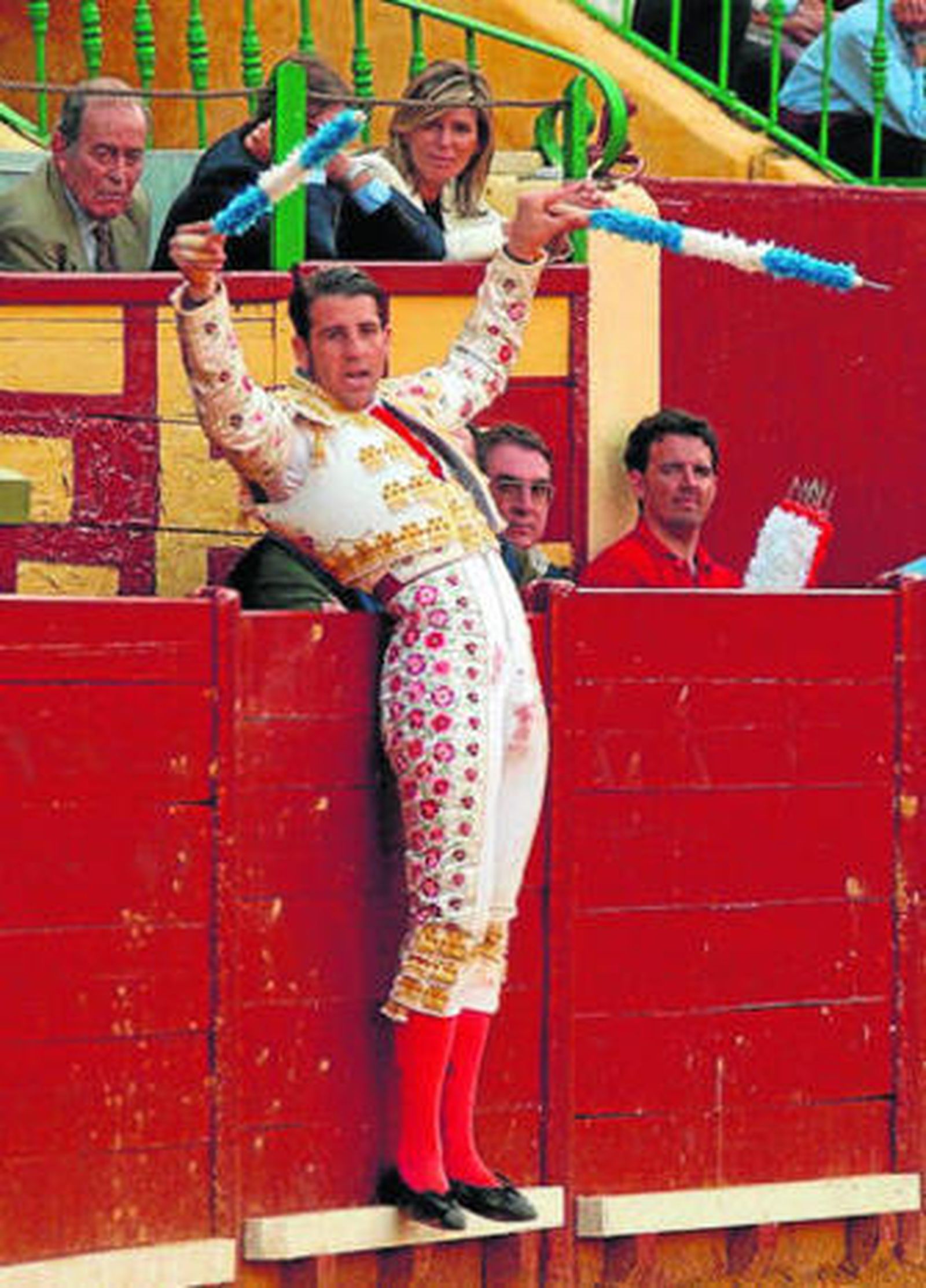 Padilla, dispuesto a banderillear desde el burladero en el coso jerezano, la pasada Feria.