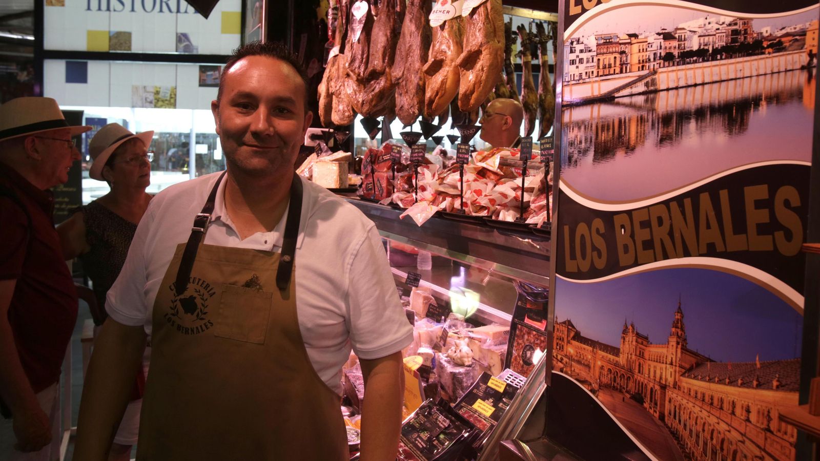 Israel Bernal, de Charcutería Los Bernales.