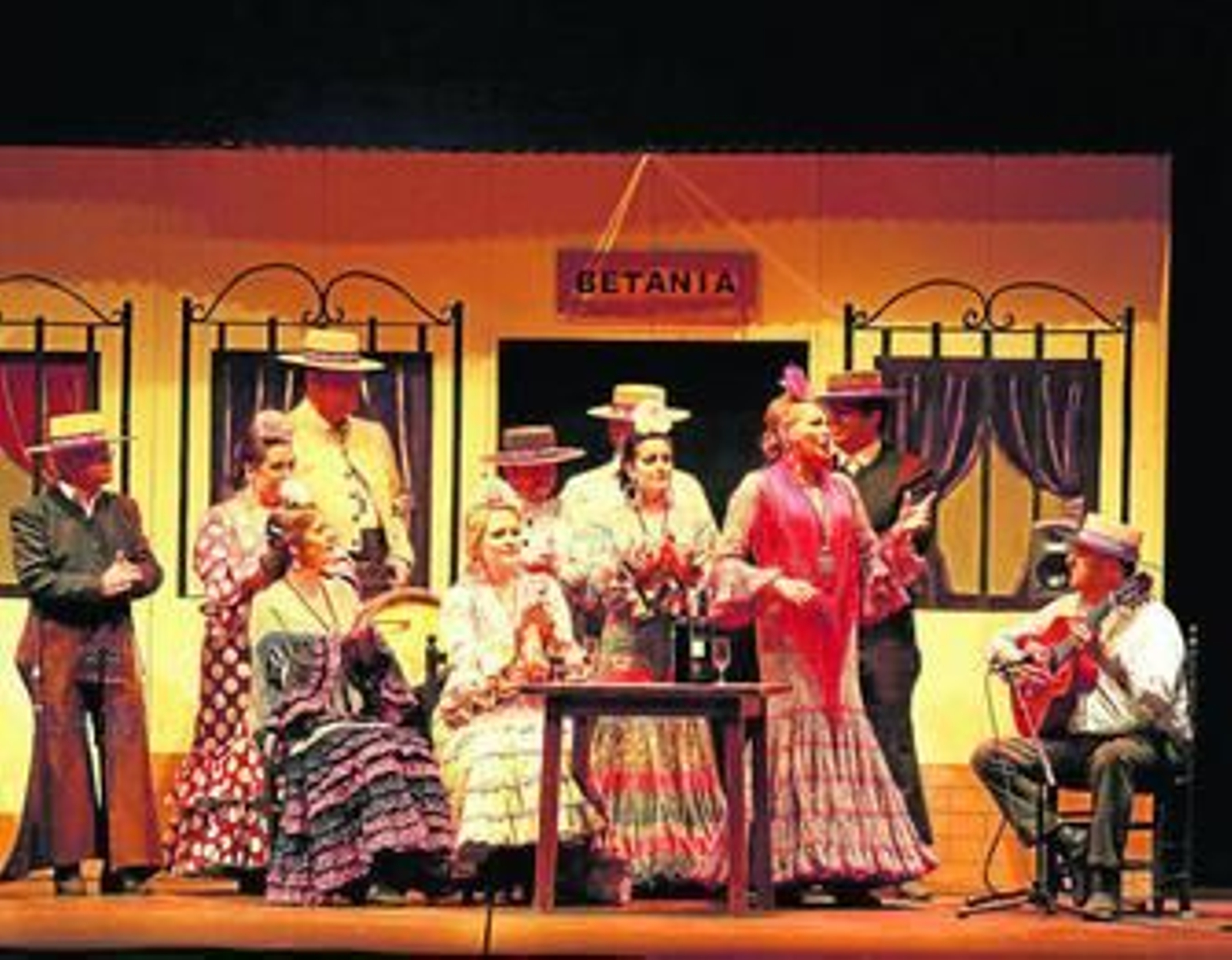 Un momento del espectáculo 'Sanlúcar y Jerez, dos formas de cantar', celebrado en el Villamarta.