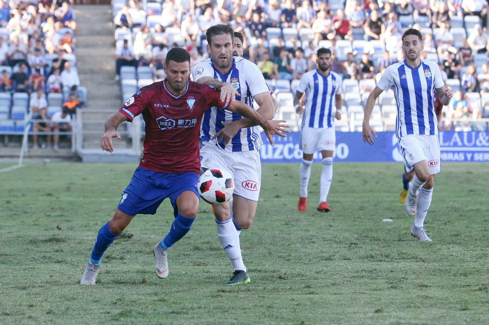 Imágenes del Recreativo de Huelva-Jumilla