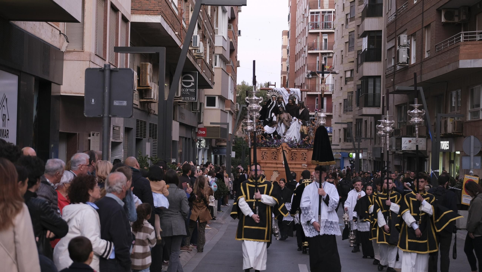 Procesión de Caridad en la Semana Santa de Almería 2025