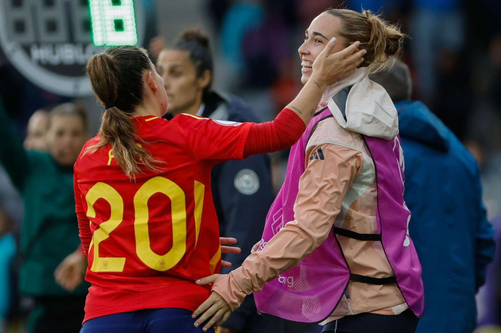 Las fotos de la goleada de España sobre Bélgica en la Eurocopa femenina