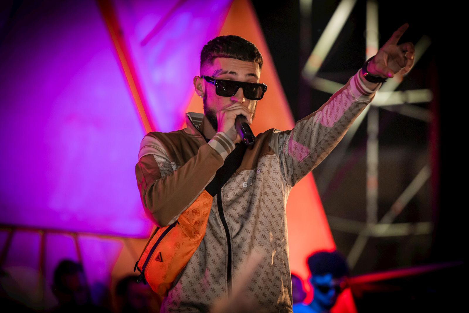 J. C. Reyes en el último Bahía Sound.