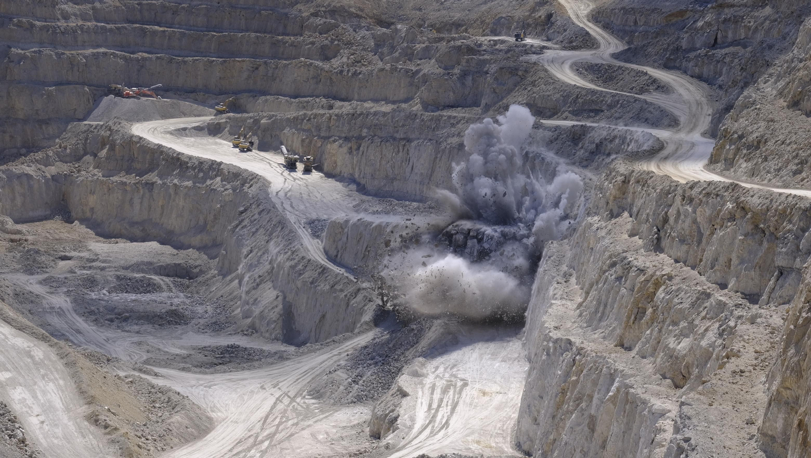 Visita a las canteras de yeso en Sorbas