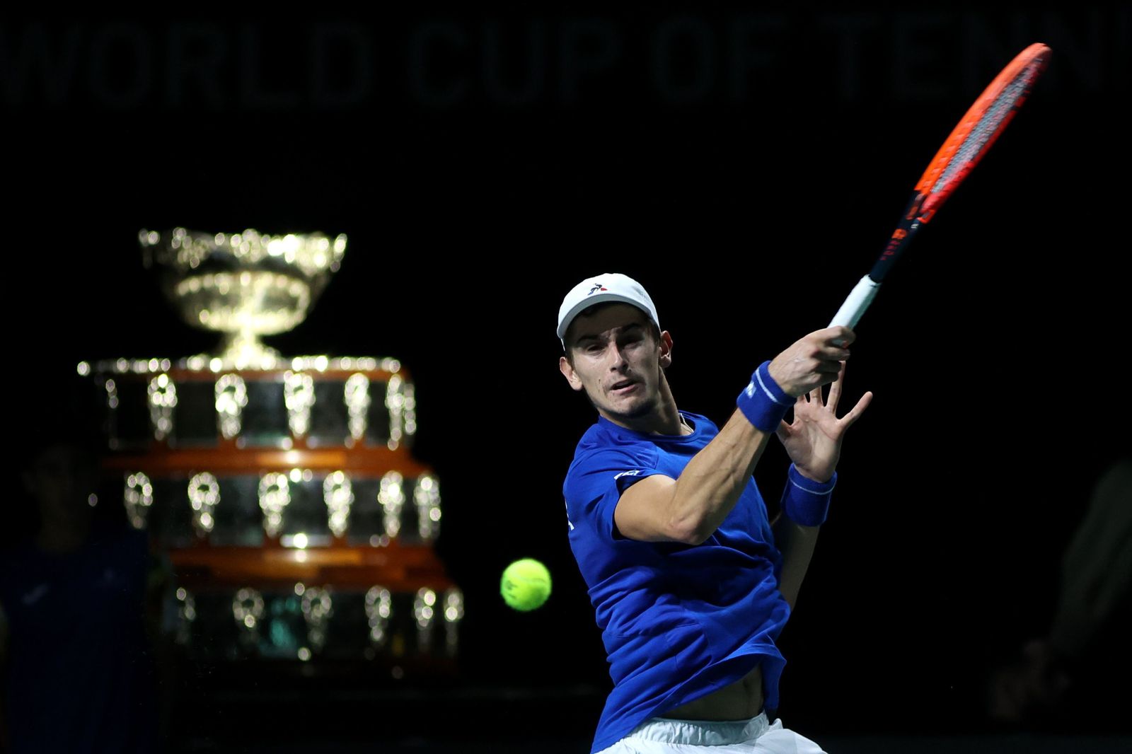 Copa Davis en Málaga: Arnaldi-Popyrin, en fotos