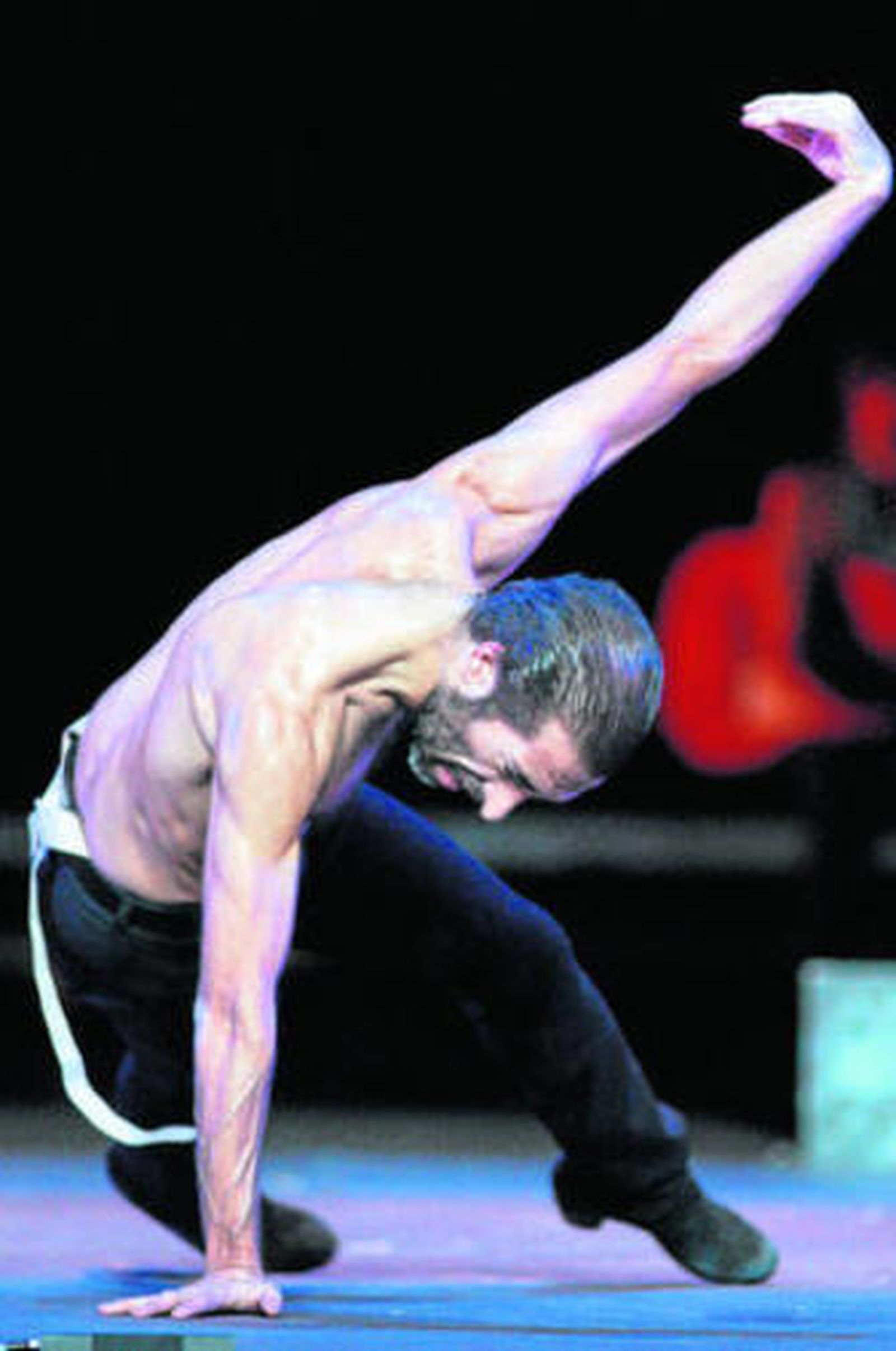 Israel Galván en el Teatro Real de Madrid al estrenar Lo Real.