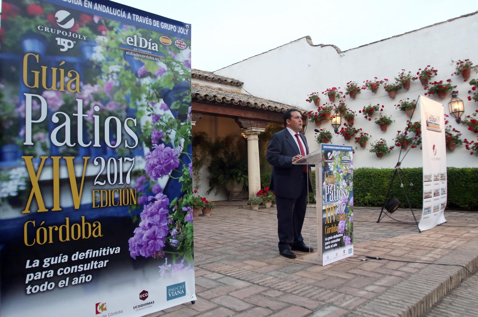 Las imágenes de la presentación de la Guía de Patios de Córdoba