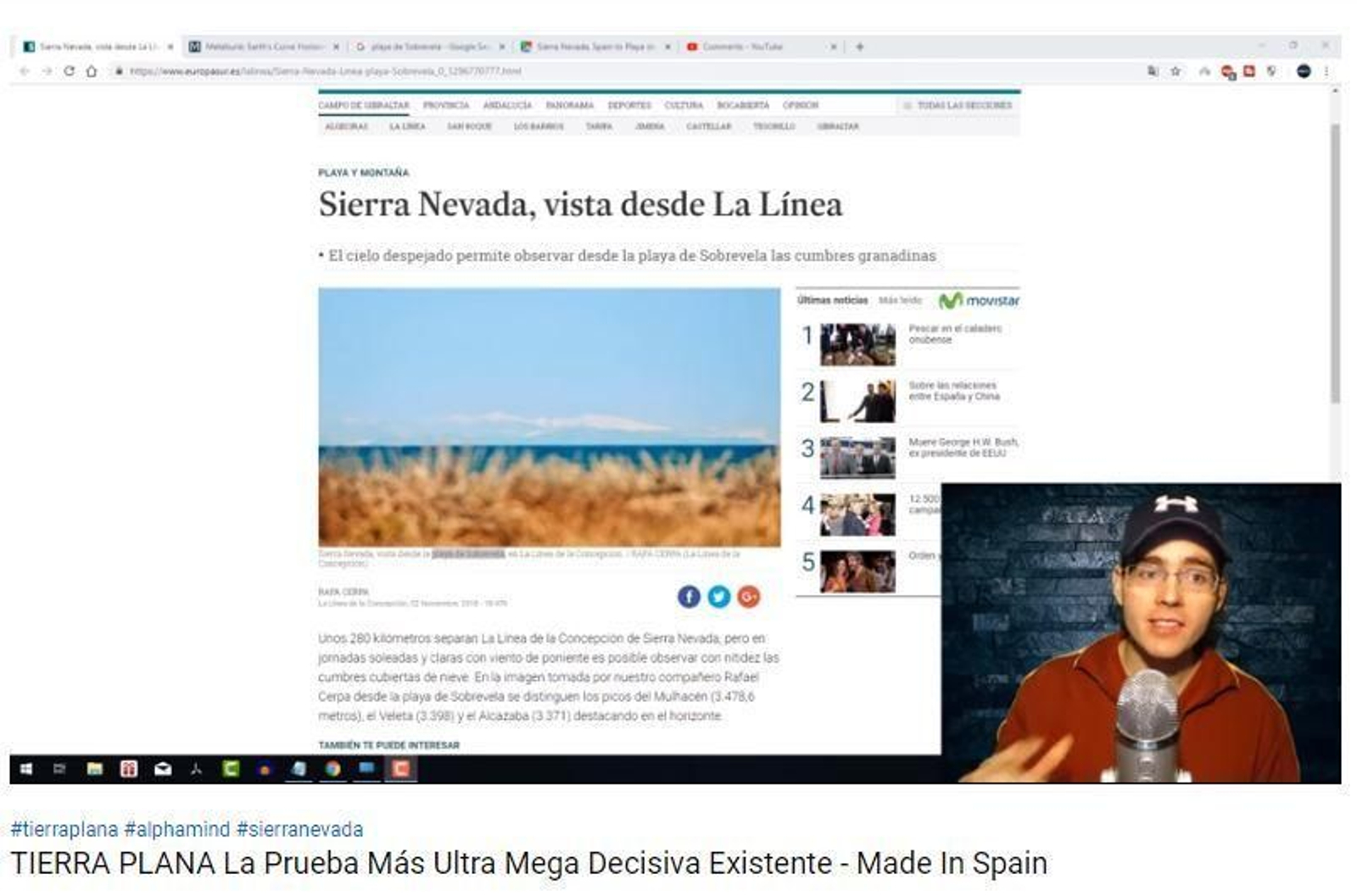 Una captura del canal de Youtube Alpha Mind